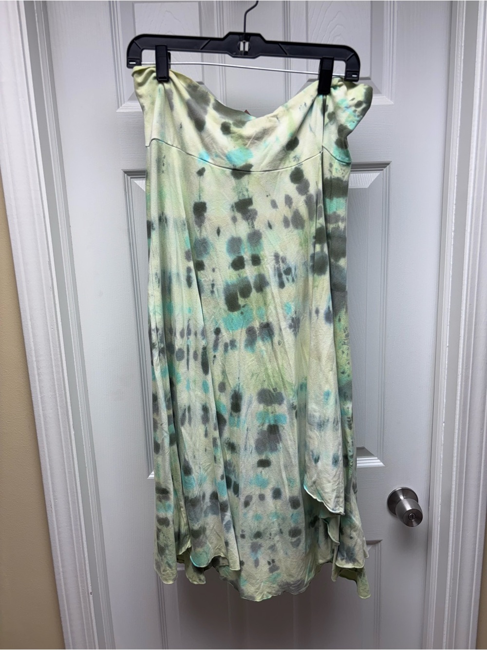 Soft Surroundings Soledad Tie-Dye Maxi Skirt XL NWT Made in USA - Picture 4 of 12